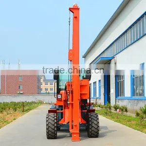 High Efficient Vibrating and Screw Piling Machine for Sale thumbnail-5
