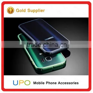 [UPO] Metal Bumper Aluminum Green Blue Graduate Color Mirror Case for Samsung Galaxy S7, Wholesale Cell Phone Accessories thumbnail-1