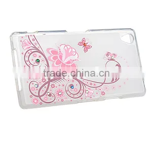 Transparent Print Tpu Mobile Phone Back Cover Case for Sony Xperia Premium for Compact Aqua Ultra Plus z c m t 1 2 3 4 5 6 thumbnail-2
