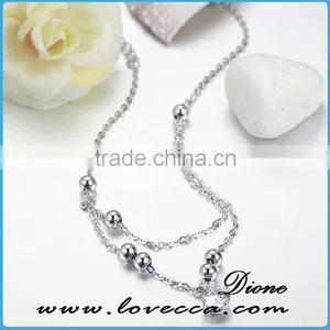 Top Quality Girlfriend Gift Jewelry Fashion Charms Silver Chain Bracelet 2015 New Product thumbnail-2