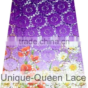 African Cord Lace Manufacturer/guipure Lace for Party/2016 Fashion Lace Fabric thumbnail-1