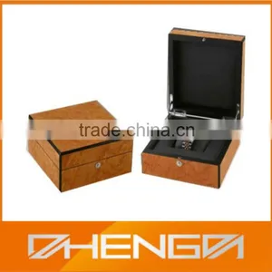 Best Sell Custom Made Glossy Wooden Watch Box Single Watch Boxes(ZDS-F222) thumbnail-1