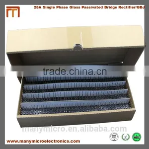 25A 800V Single Phase Glass Passivated Bridge Rectifier GBJ2508/ GBJ For Amplifier thumbnail-2