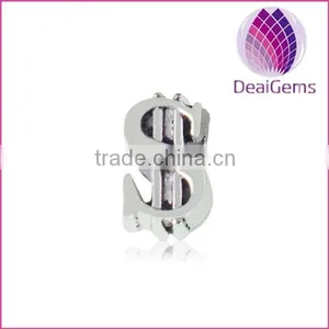Wholesale Dollar Zinc Alloy Bracelet Beads Pendant Charms thumbnail-1