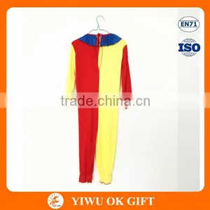 Red and Yellow Professional Clown Fancy Dress / Costumes / Clothes thumbnail-2