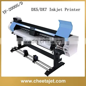 2015 Hot Selling Water Based Type Inkjet Printers for Vinyl Sticker/flex Banner/soft Film thumbnail-1