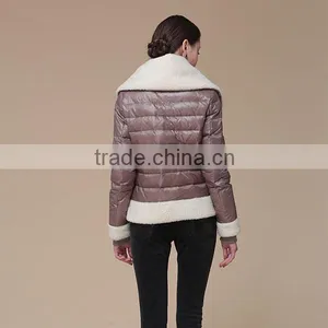 2015 Winter Fashion Woman Wear Jacket With Turn-down Collar thumbnail-6