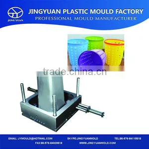 China Hot Sale OEM Custom Household Kitchen Waste Basket Mould/plastic Injection Kitchen Trash Basket Mold/ash Basket Mold Maker thumbnail-1