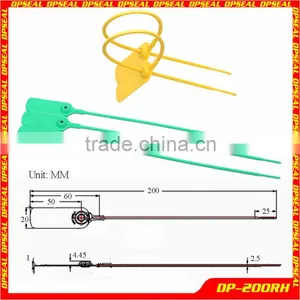 Metal Insert Blocking Plastic Security Seal DP-200RH thumbnail-1