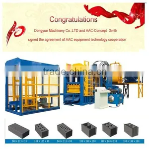 Hydraulic Technology QT10-15 Automatic Block Machine thumbnail-1