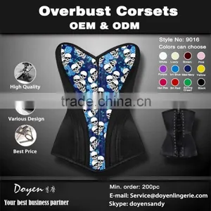 2015 Best Quality Steel Boning Underbust Corset Waist Training thumbnail-2