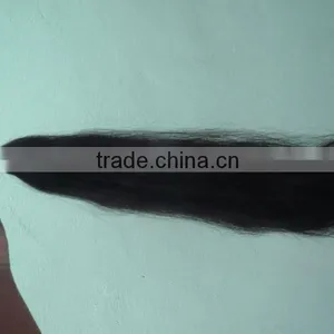 24 Inch Natural Color Double Weft No Shedding No Tangle, High Grade 100% Virgin Human Indian Straight Hair Weaving thumbnail-2