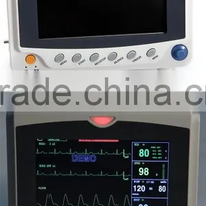 Hot Selling Computer Style Portable 8.4 Inch Patient Monitor Multi Parameter ECG, NIBP, SPO2, PR thumbnail-4
