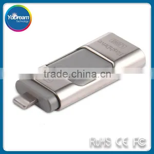 Pen Drive HD Memory Stick Dual Purpose Mobile OTG Micro USB Flash Drive 16GB 32GB 64GB PENDRIVE For IPhone 6 6s Plus 5 5S Ipad thumbnail-2