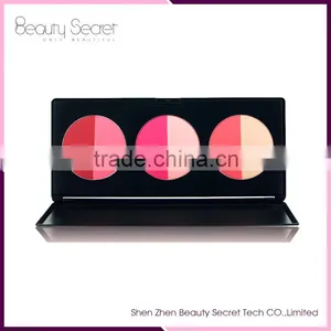 Makeup 6 Color Cheek Pure Color Blusher Palette thumbnail-1