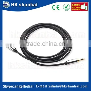 2016 Trending Products Male to Female AUX Port Compatible Gold Plated 3.5mm Stereo Audio Extension Cable thumbnail-4