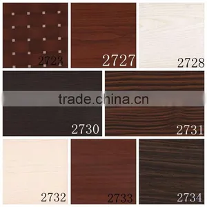 High Gloss PVC Wood Grain Film Decorative Sheet for Indoor Decoration thumbnail-4