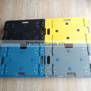 Noiseless Transport Trolley Moving Carrier Small Platform Tool Trolley Little Flatbed Trolley Carrier With Four Wheels thumbnail-6