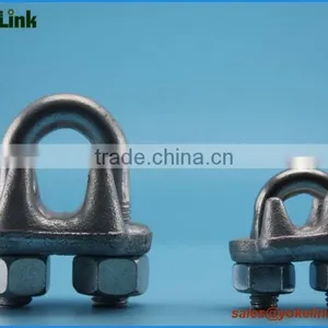 Hot Dip Galvanized ASTM A153 Guy Clip US Type Wire Rope Clip thumbnail-4