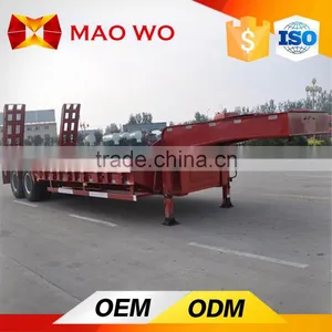 Tri Axle 40ft Lowbed Semi Trailer For Sale Europe thumbnail-2