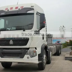 Howo T5G Freight Car Chassis 340HP 8X4 New Condition thumbnail-3