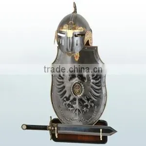 FULL SUIT OF ARMOR - MEDIEVAL KNIGHT CRUSADER SUIT OF ARMOR - WEARABLE ARMOR thumbnail-6