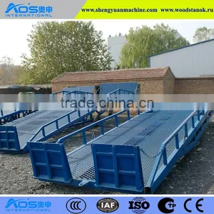 The Most Popular Hydraulic Mobile Container Load Ramp Of Capacity 10tons thumbnail-1