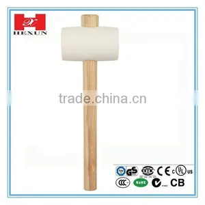 High Quality Wood Handle Rubber Hammer thumbnail-2