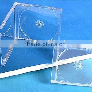 Factory Direct Sale Cheap Wholesale Transparent Jewel cd Case thumbnail-1