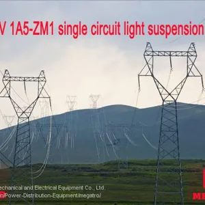 MEGATRO 110KV 1A5 ZM1 Single Circuit Light Suspension Tower thumbnail-5