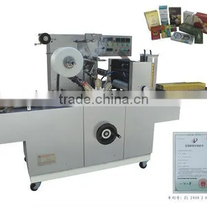 300*60mm Perfume Carton Box Cellophane Wrapping Packaging Machine thumbnail-1