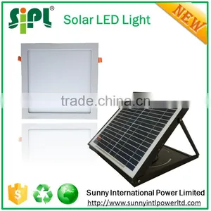 Clean Energy Solar Powered SMD2835 Flat Led Panel Home Light Daytime Running Light thumbnail-2