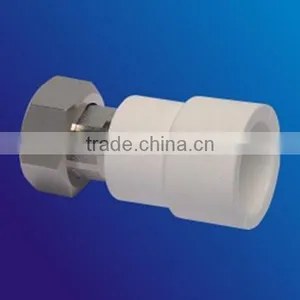 PPR Pipe Fittings Plastic Loose Joint With Copper thumbnail-1