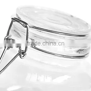 Wholesale High Quality Glass Jars With Metal Clip(HLTH-S027) thumbnail-4