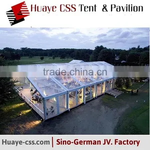 Clear PVC Cover Backyard Party Tents With Clear Sides Walls for Sale thumbnail-5