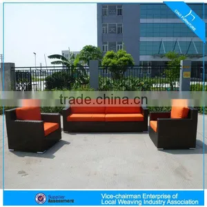 HK-leisure Living Room Rattan Sofa CF800C thumbnail-1
