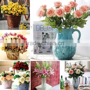 Wholesale Succulent Ceramic Plant Pots Colorful Plastic Wholesale Flower Pots thumbnail-3