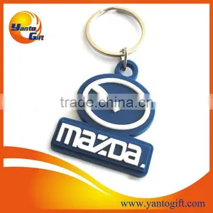 Car Logo PVC Letter Keychain thumbnail-1