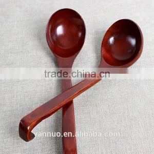 Chinese Wood Soup Spoon For Natural Wooden Kitchen Tableware thumbnail-1