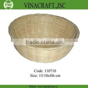 Wholesale Bamboo Basket Fruit Basket Decoration thumbnail-1