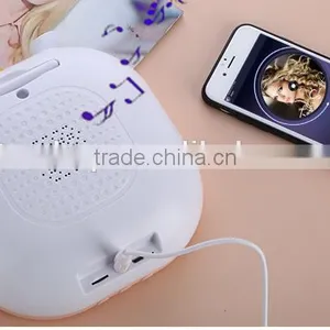 2017 New Arrival Multi-functional Bluetooth Music LED Mirror , Makeup Comestic Mirror Bluetooth Speaker Power Bank Charge Phones thumbnail-4