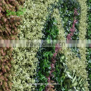 SJLJ013626 Wall Decoration Artificial Vertical Green Grass Wall thumbnail-4