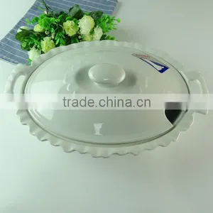 Cheap Hot Sale White Porcelain Soup Tureen With Ceramics Lid thumbnail-1