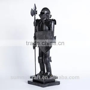 Wholesale Vintage Soldier Knight Statue Roman Statue thumbnail-2