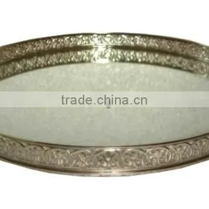 Round Mirror Tray thumbnail-1