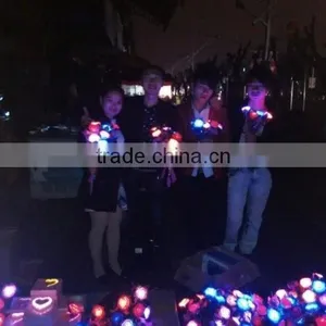 LED Flower for Wedding Place Led Rose Flower/ Beautiful Inflatable Led Rose Flower Rose thumbnail-6