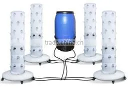 Group 168 Planter Hydroponics Vertical Tower Gardern Growing System thumbnail-1