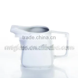 Long Mouth White Ceramic Porcelain Tea Kettle Water Kettle Electric thumbnail-1