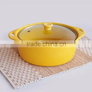 Ceramic Glaze Bakerware With Lid, Rectangle Oval Square Round Roaster thumbnail-3