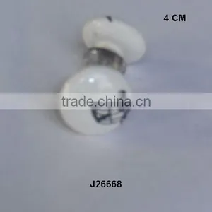 Hand Painted Ceramic Knob Available in Other Colour and Patterns thumbnail-1